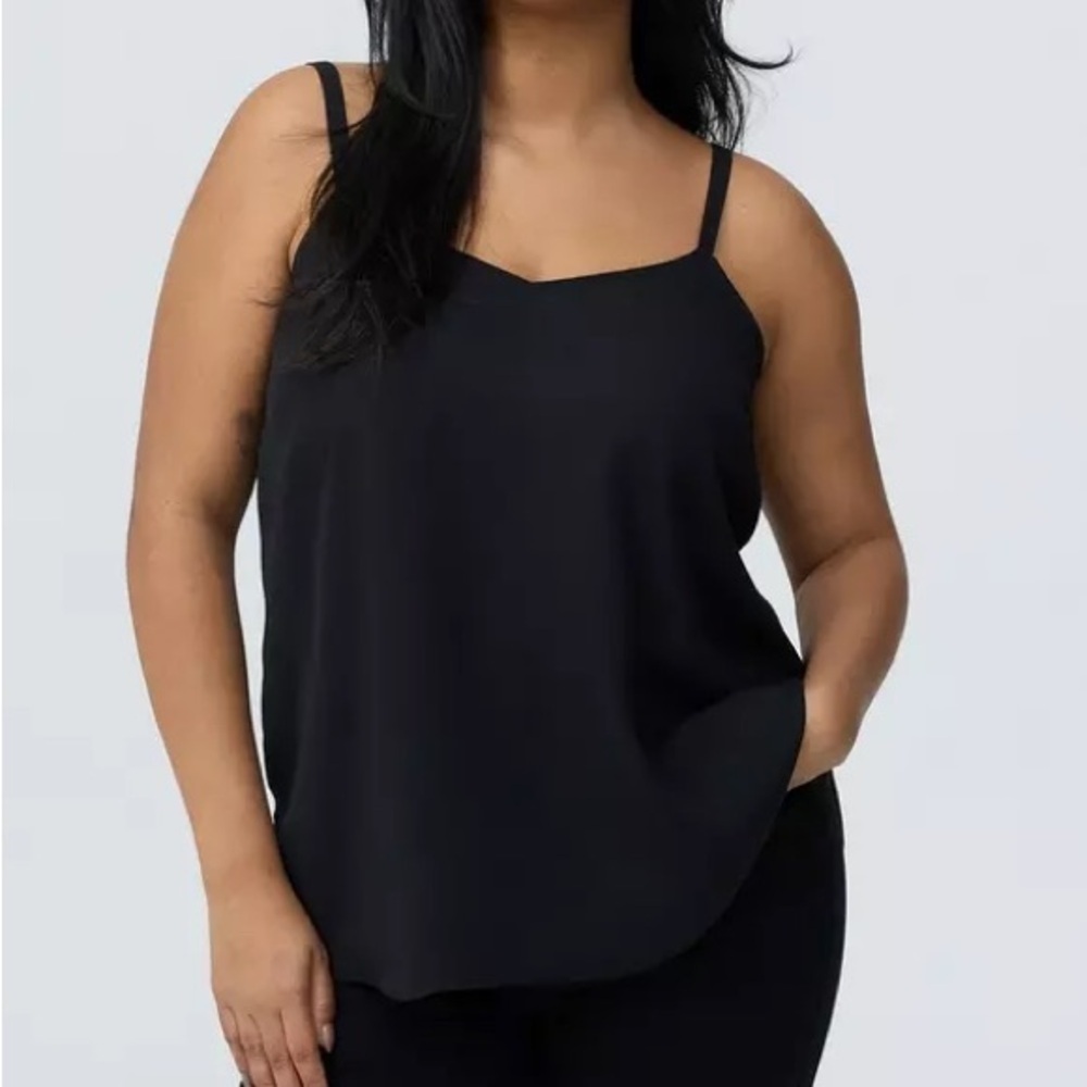 Torrid Sophie Georgette Swing Cami 00 M/L 10 Black